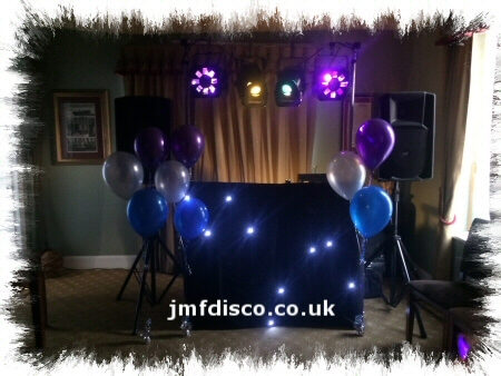 mobile disco deal compact set up