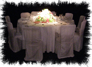 wedding dj table decorations